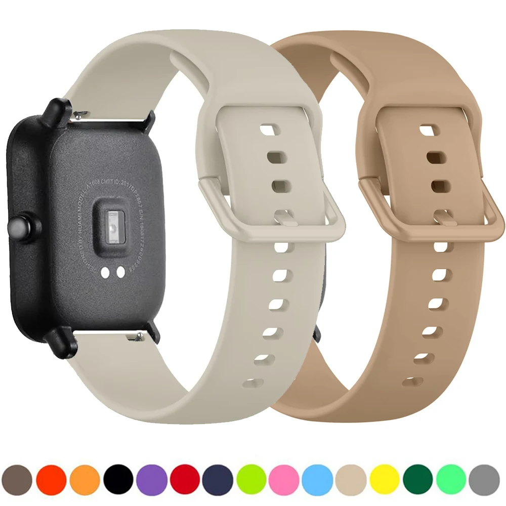 Silicone Sport Watch Band Bracelet - 20mm/22mm