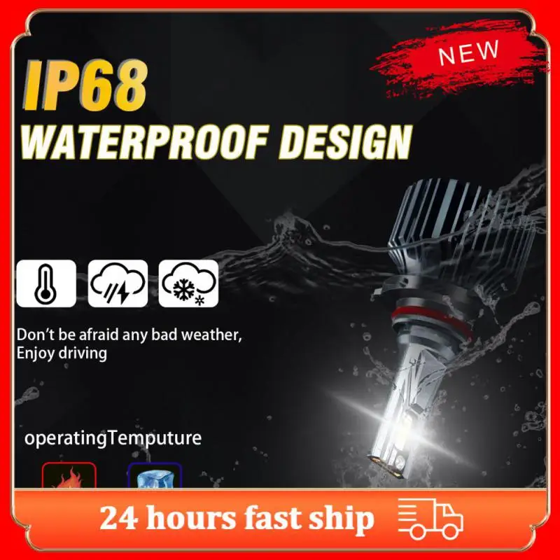 

Headlights 9005 Super Bright Universal High Power Car Accessories F4 Double Copper Tube Led Headlights