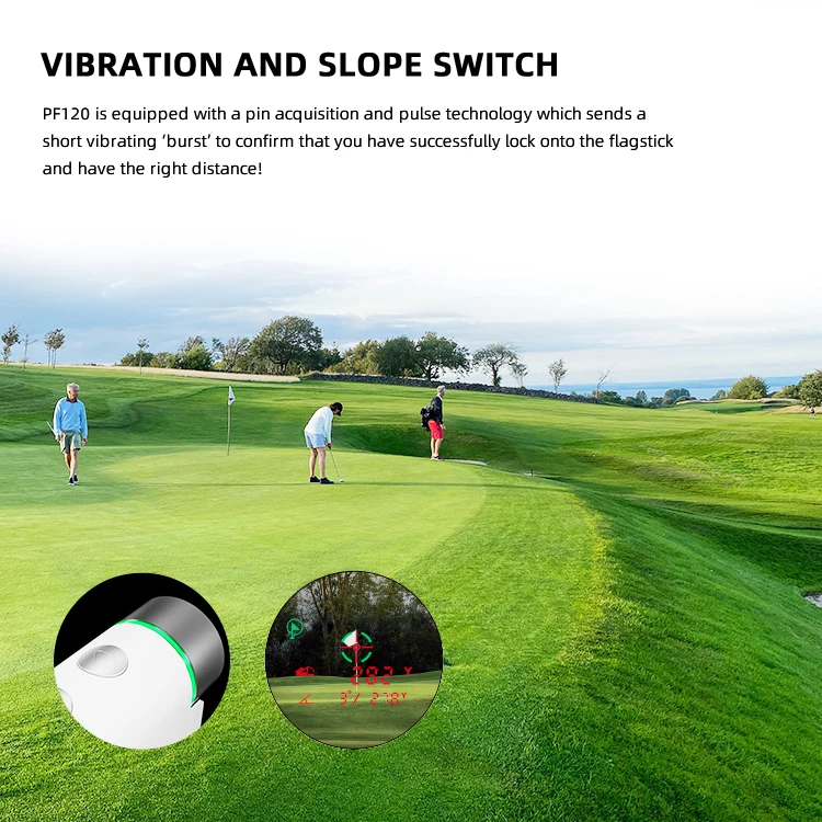 New Released 1000m Golf Laser Range Finder Customized Logo Low MOQ Distance Meter Rangefinder Golf For Sport Hunting - Image 2
