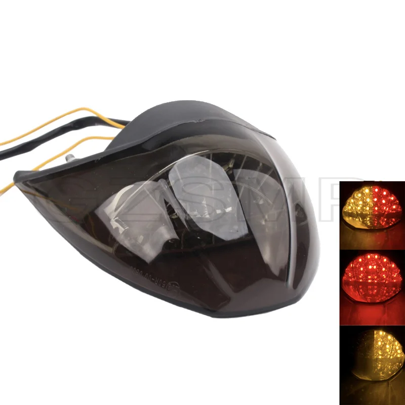 

Motorcycle Integrated LED Stop Brake Tail Light Turn Signal Blinker Lamp Assembly Smoke For 690 990 SUPER DUKE 2005-11