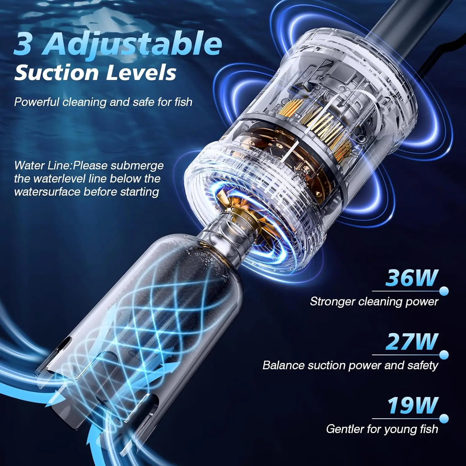 8-in-1 Electric Gravel Cleaner 3