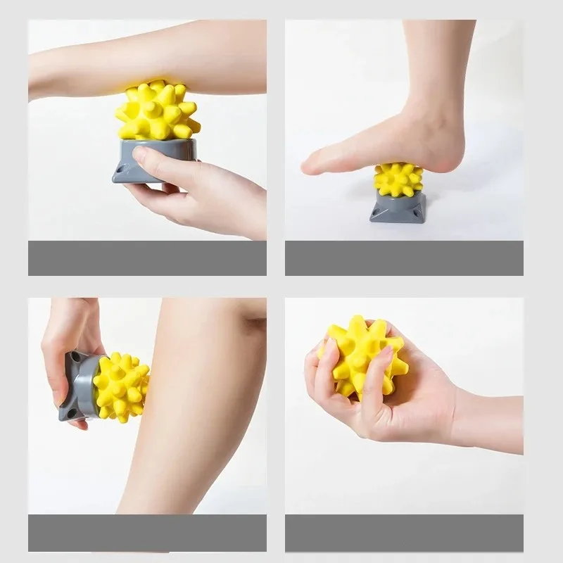 TPR Massage Yoga Ball Trigger Point Massage Ball Muscle Pain Stress Point for Arm Leg Neck Muscle Tissue Relieve Pain