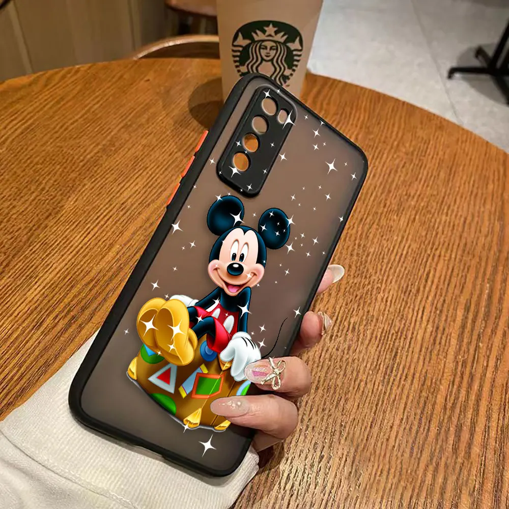 thumbnail image 1 of Matte Case for Huawei NOVA Y70 10 9 8SE 8 7SE 7I 7 6 5I 5 3I 4G 5G Case Funda Coque Capa Shell Mickey Minnie Mouse Anime Cartoon, 1 of 5