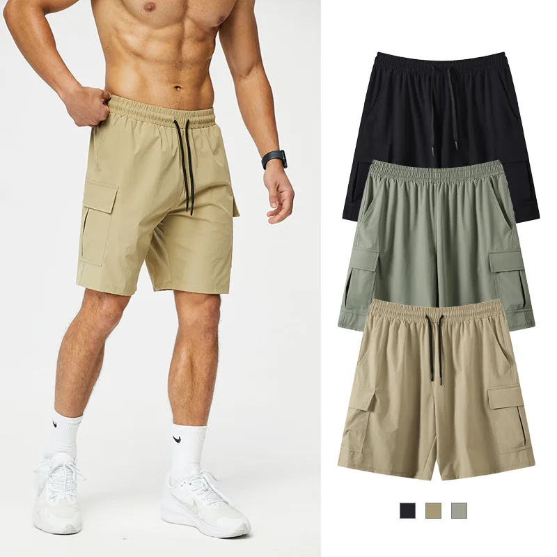 Men Student Basketball Shorts Men's Sport Gym For Soccer Exercise Jogging Hiking Running Fitness Board Beach Short Pants H08