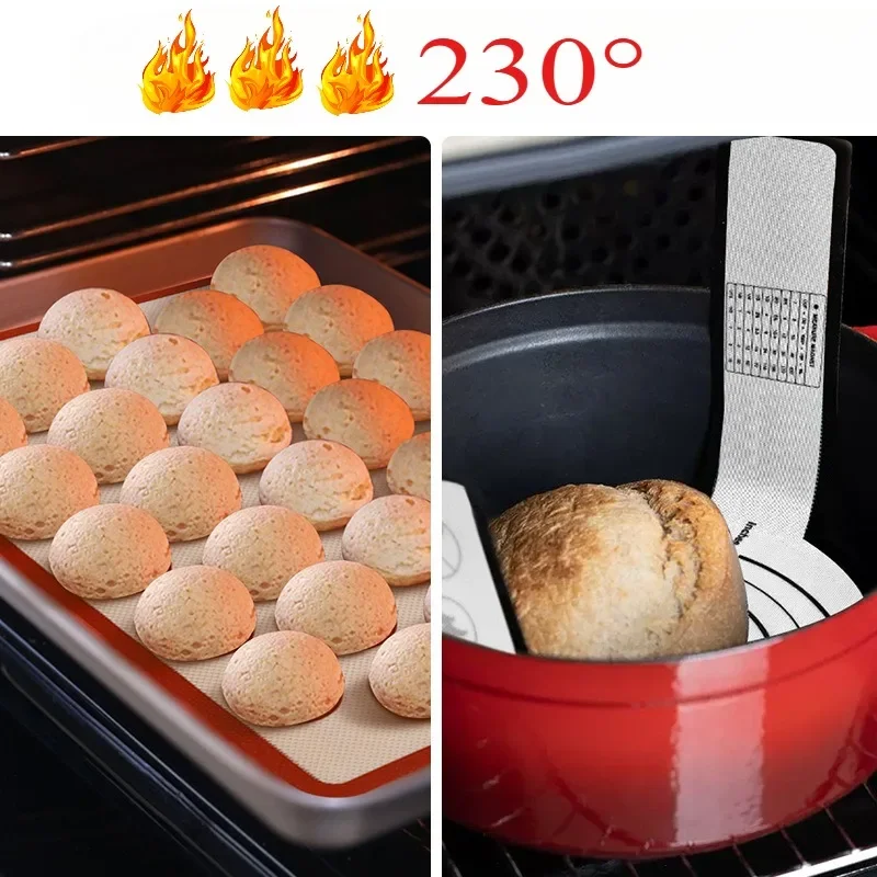 1PC Silicone Baking Mat for Oven Reusable Non Stick Heat Resistant Bakeware Sheets Liner Baking Tools for Cookie Macaron Bread