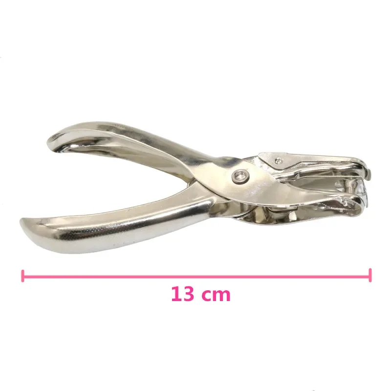 Manual Scraper Puncher 6mm Aperture Single Hole Puncher For Paper Craft Circle Hole Punch Hole Punching Tools