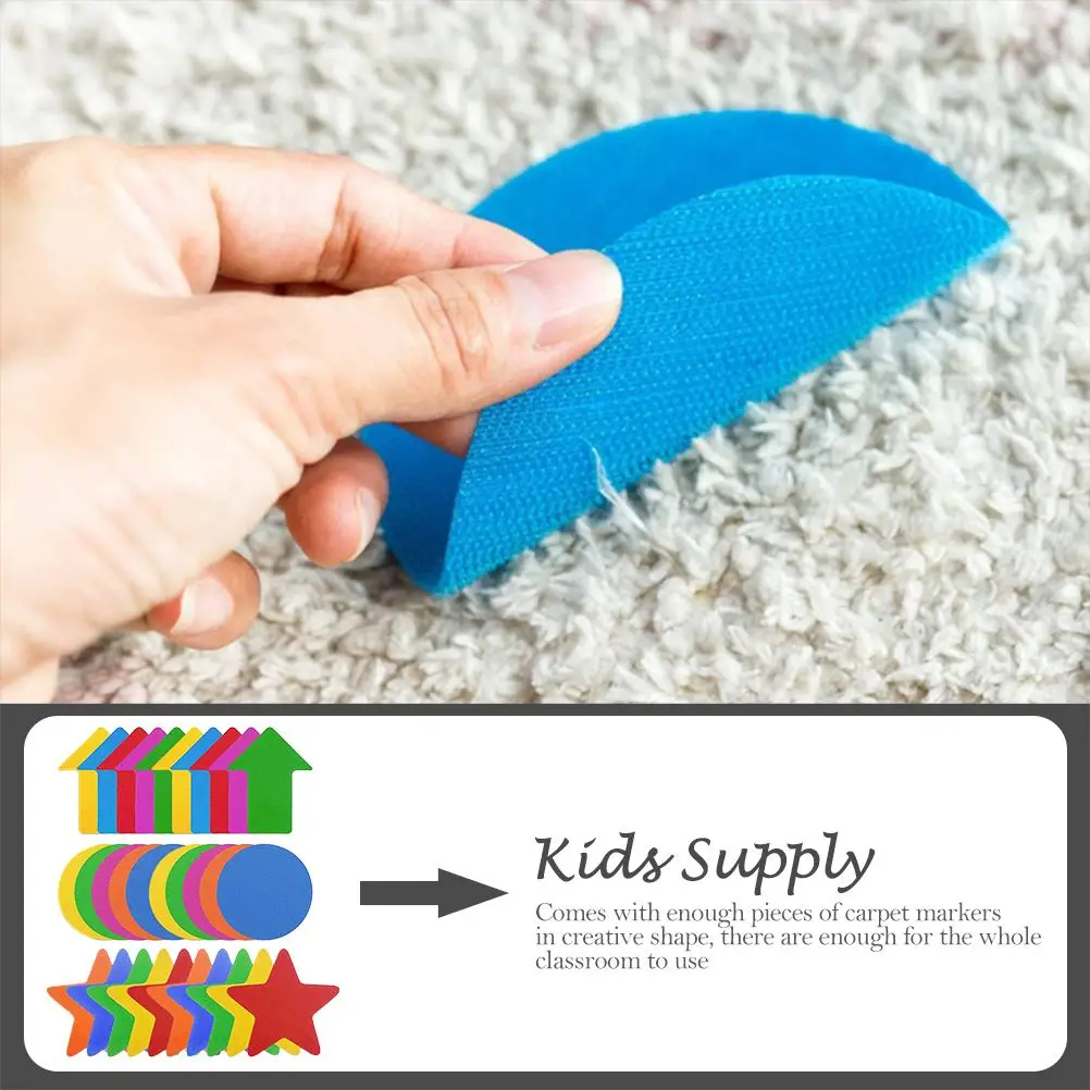 Carpet Markers Floor Classroom Spots Circles Spot Marker Colorful Sitting Sticker Distancing Social Arrowss Group Multi