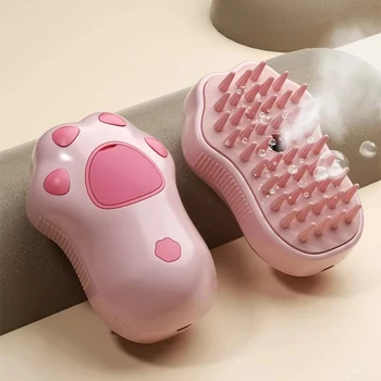 3-in-1 Electric Steam Pet Brush 6