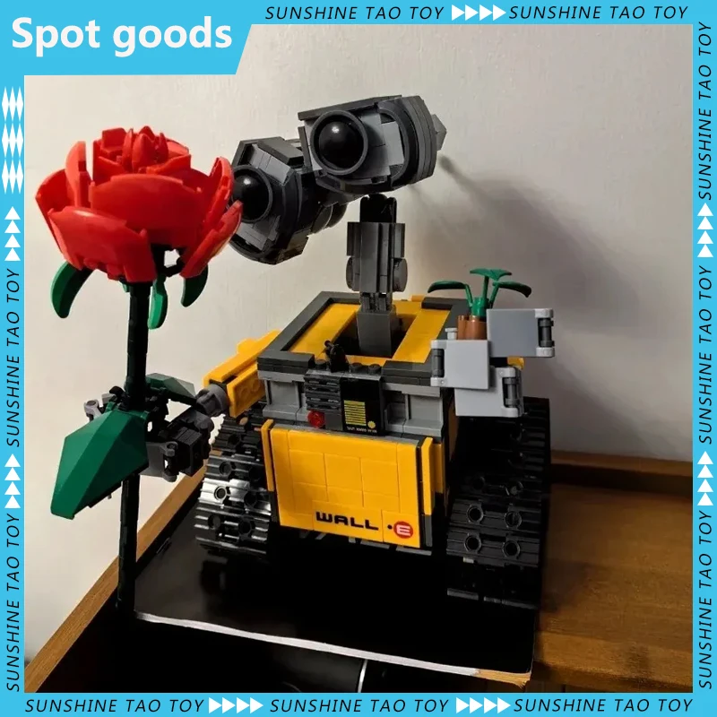 Nuovo 687Pcs Wall -E High-Tech App Rc Robot Motor Funzioni Building Block Action Figure Assembly Model For Children Toys Gifts