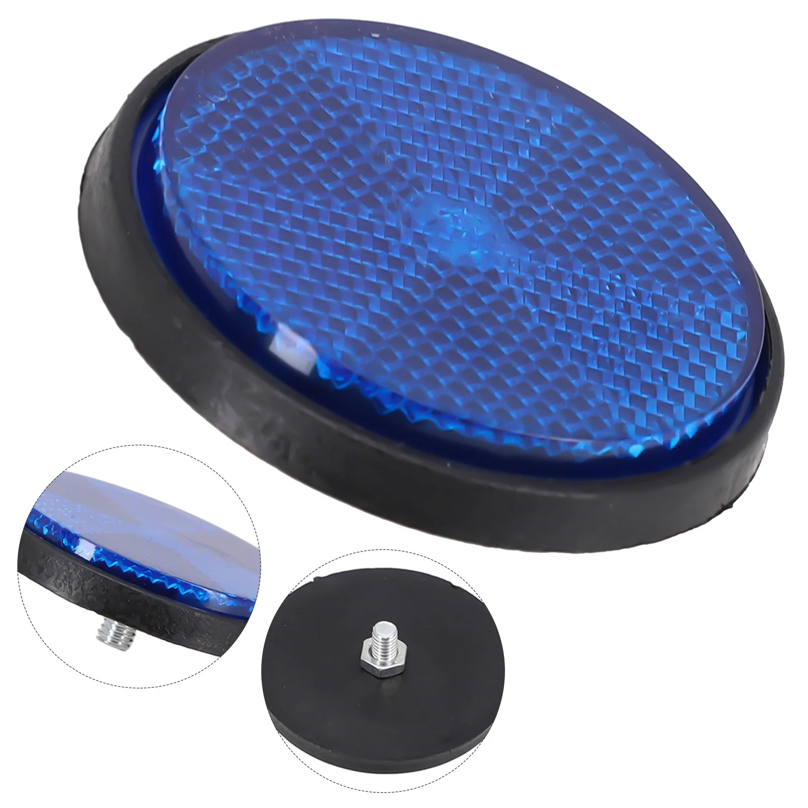 Circular Reflector 1pc Car Trucks Motorcycle Bicycle Night Reflector Refraction Light Parts General Purpose MOTO Lighting Parts night reflector