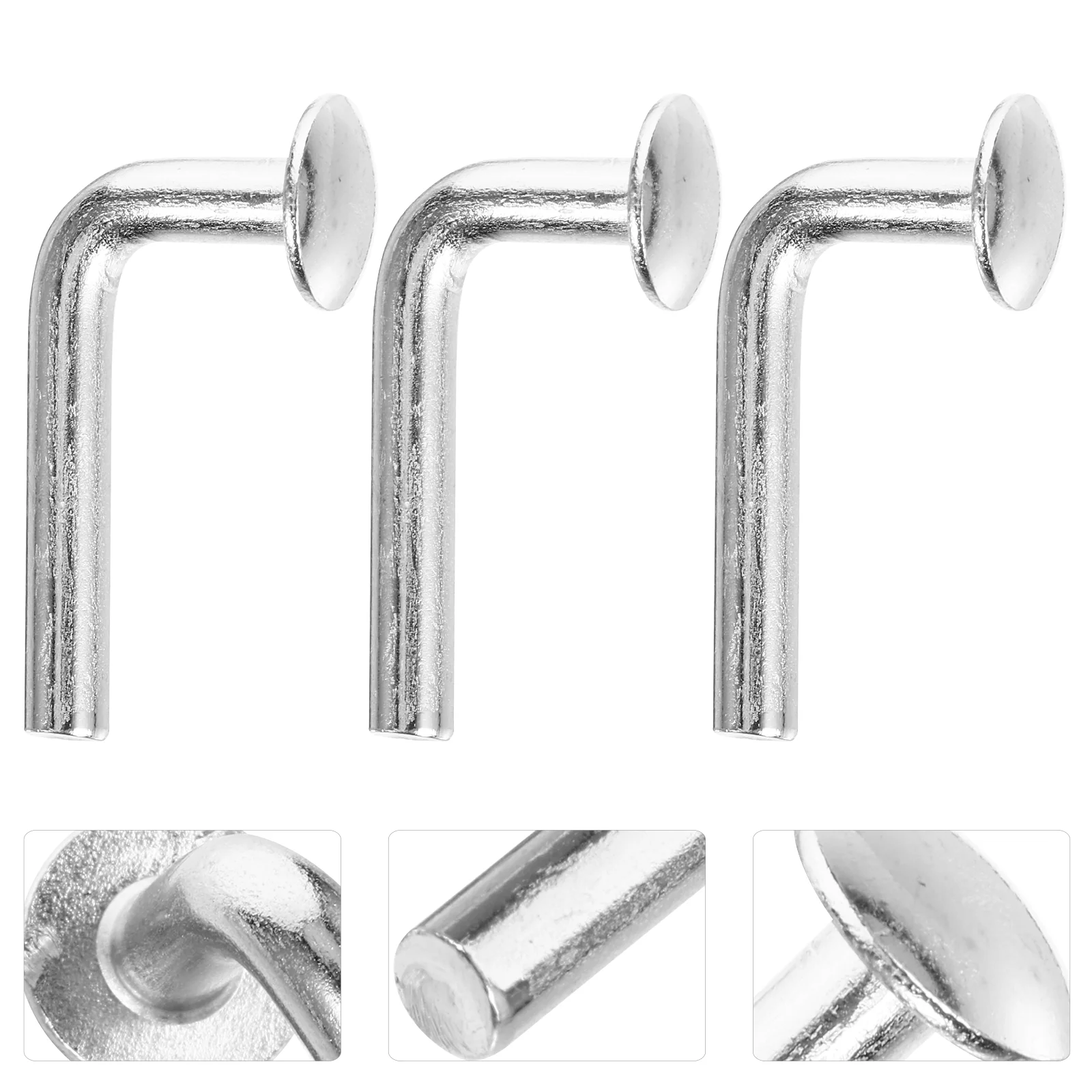 

100 Pcs Pallet Rack Drop Pin Racking J Clips Shelf Bolt Safety Iron Heavy Duty Heavy Duty The Tools