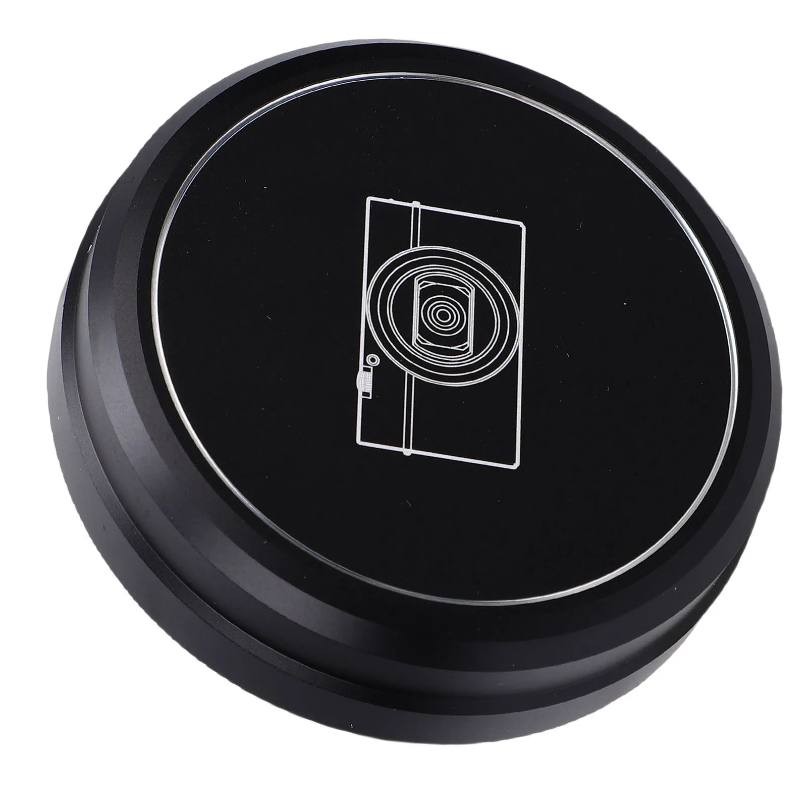 RX100 M6 M7 카메라용 56MM 카메라 렌즈 캡 렌즈 커버, 블랙 방진 지문 방지 카메라 렌즈 커버 (플로킹 링 포함)