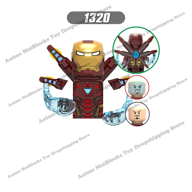 XH heroes bricks X1345 X1335 Disney anime mini action toy figures building blocks Assembly Toys bricks kids collection gifts 50
