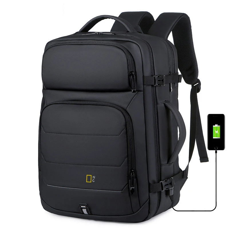 NG 17 laptop Backpack USB Charging Multifunctional Waterproof Business Bag Anti-Theft Daypack Mochila Schoolbag travel backpack