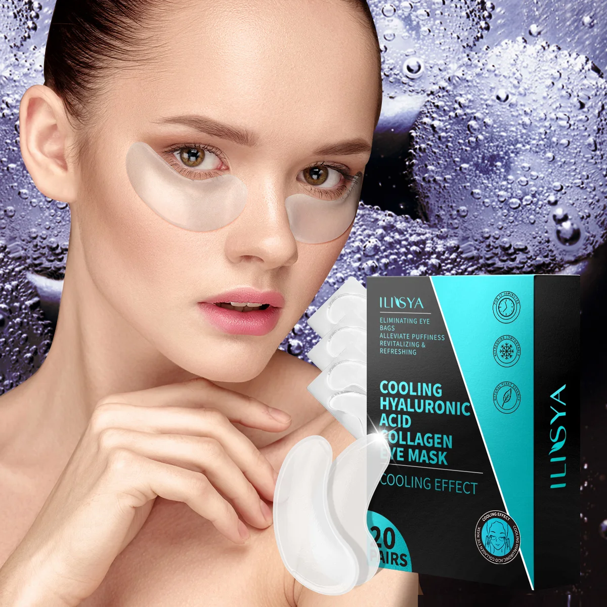 Hyaluronicacideyemaskformenandwomenmoisturizingfirmingand