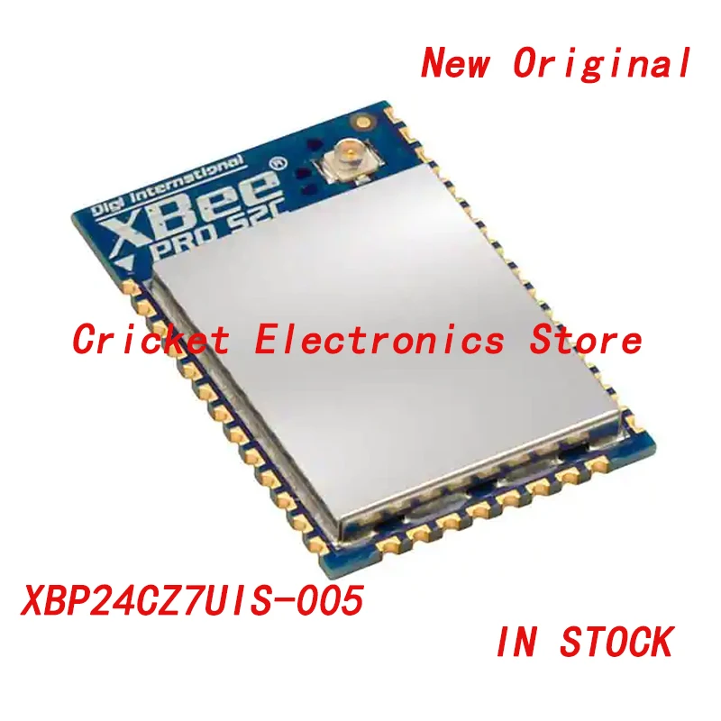 

XBP24CZ7UIS-005 RF module XBee PRO ZB SMT (ZigBee PRO Feature Set) U.Fl ant connector, 250000 bps, New FEM