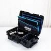 Portable Waterproof Multi-Pocket Aluminum Divider Tool Box Outdoor Luggage (Hand Drawer) Tool Organizer Power Tool Boxs 5