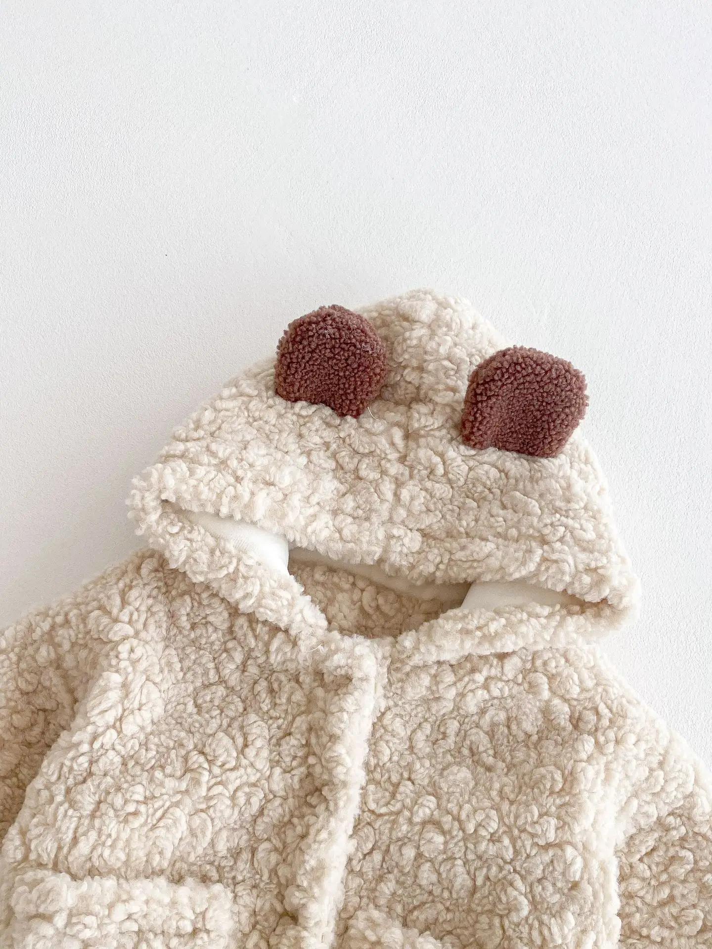 Baby Girl Clothes Winter Autumn Outerwear For Newborn Baby Boys Thickened Bear Ears Hooded Jackets Infants Kids Coat 0-4 Years