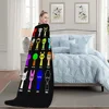 Sprunki Incredibox Game Blanket Plush Nap Sofa rug for Living Room Warm Office Bedroom Birthday Home Travel Kid Gifts 5