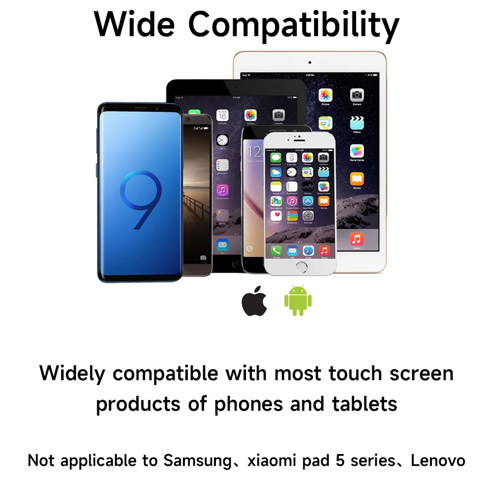 Aieach – Stylet Tactile Pour Tablette, Téléphone, Android, Ios, Xiaomi,  Lenovo, Ipad Pro, 1 2 - Tablette Stylo - AliExpress