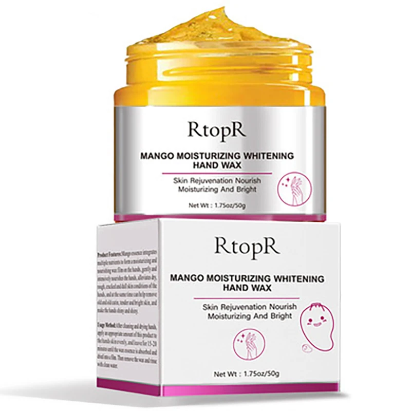 RtopR Mango Moisturizing Whitening Hand Wax Skin Rejuvenation Nourish Moisturizing And Bright
