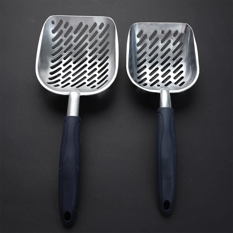 

Long-handled Cat Litter Scoop Large Metal Litter Scoop Pet Supplies with Deep Scoop Pet Cleaning Tools
