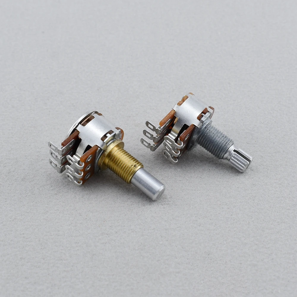 Guitar Potentiometer MN250K/MN500K Dual Blend Balance Potentiometer(POT) With Center Detent-KR(Origin)