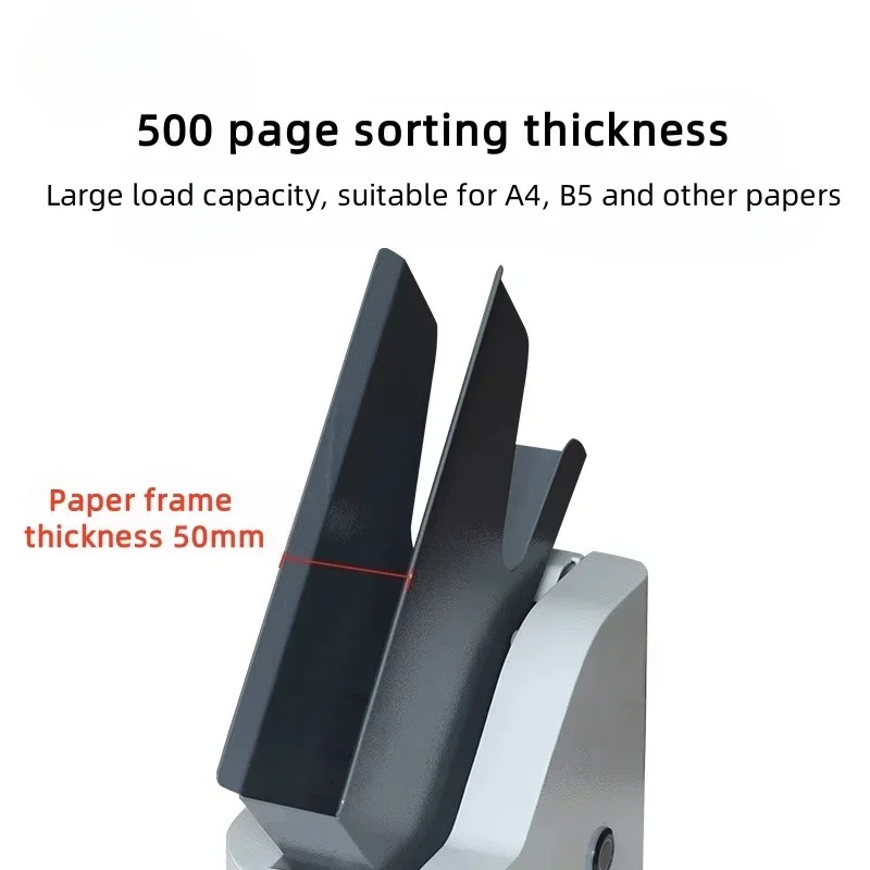 문서 회계 영수증 및 종이 관련 파일 제본 기계용 전자동 수직 종이 교정기