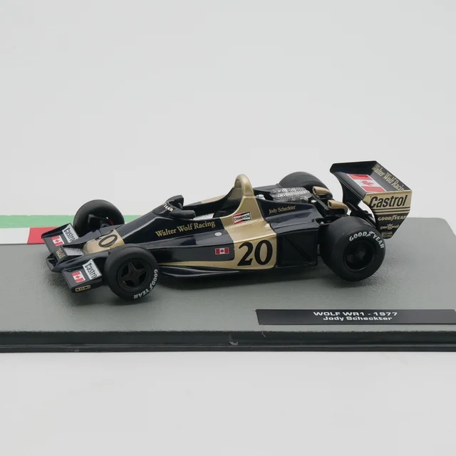 再再値下げ！WOLF WR1 1977 Jody Scheckter ミニカー 1977 Wolf WR1 #20 Jody Scheckter – WINNER Monaco GP w