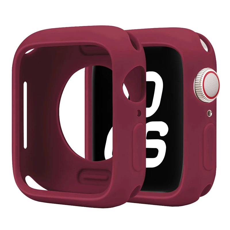Premium Silicone Protective Case for Smartwatch - Durable Bumper Cover & Accessory Shield