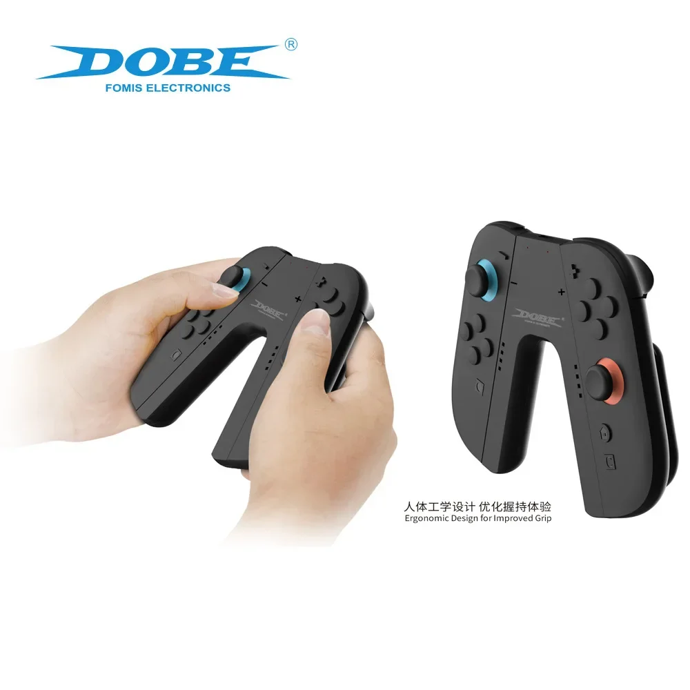 DOBE TNS-3178 For Switch2 Left&Right Handle 2in1 Charging Grip for Switch 2 Controller Small Handle Easy Seat Charging Dock