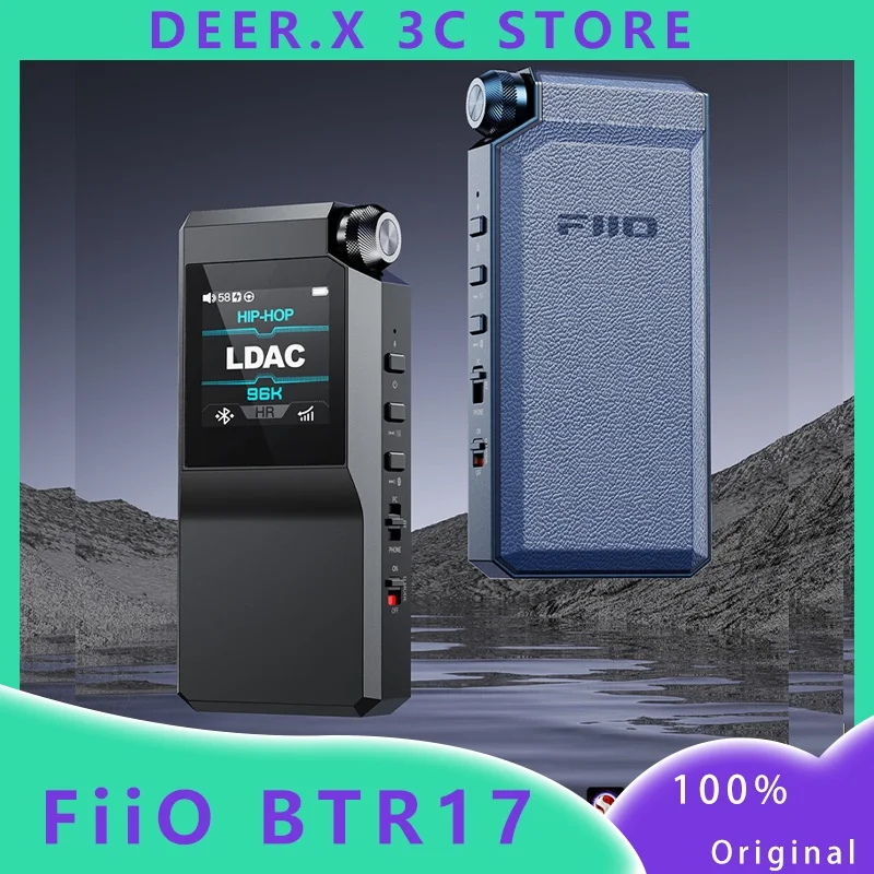 FiiO BTR17 portable HiFi Bluetooth decoding headphone power