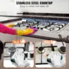 30-inch Gas Cooktop, 5 Burners Built-in Gas Stove Top, Convertible Stainless Steel Natural Gas Hob, wi 6
