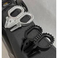 Super Ebike Ultra Bee : Repose-pieds en alliage d'aluminium léger, larges, plus longs, à hauteur abaissée et déplacés vers l'arrière, améliorés 6