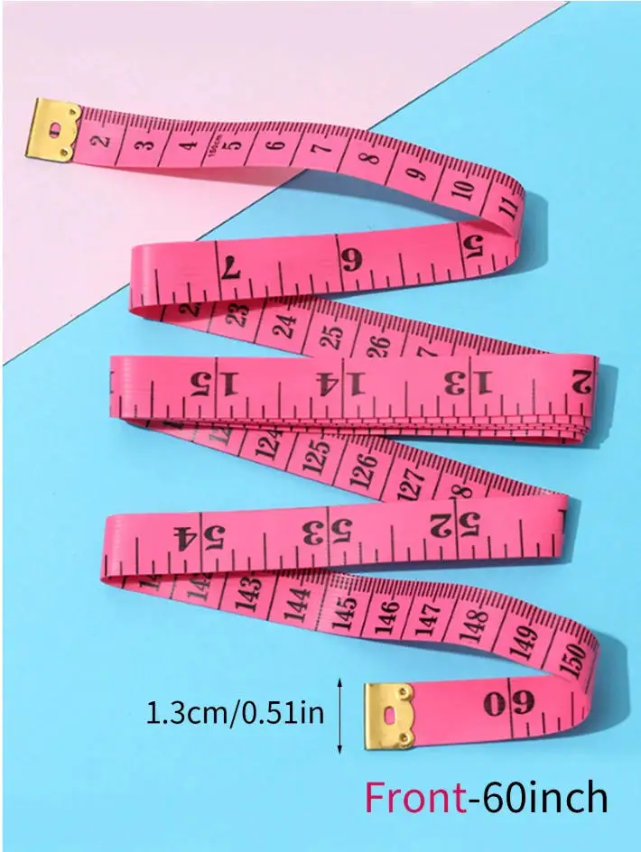 1/10 플라스틱 줄자, 1롤 60인치 플라스틱 줄자, 현대식 가정용 줄자