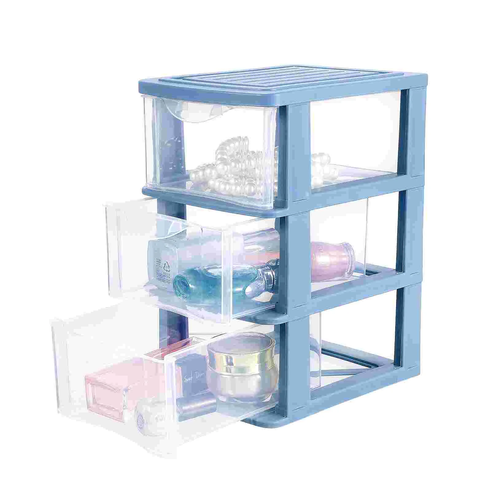 

Drawer Shelf Storage Box Office Drawers Clear Container Plastic Pp Desktop Unit