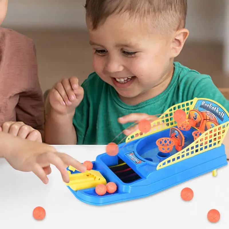 Indoor Interactive Bouncing Sports Activities Home Office Mini Child Toy Table Top Basketball Game Educational Toys Kids Gifts