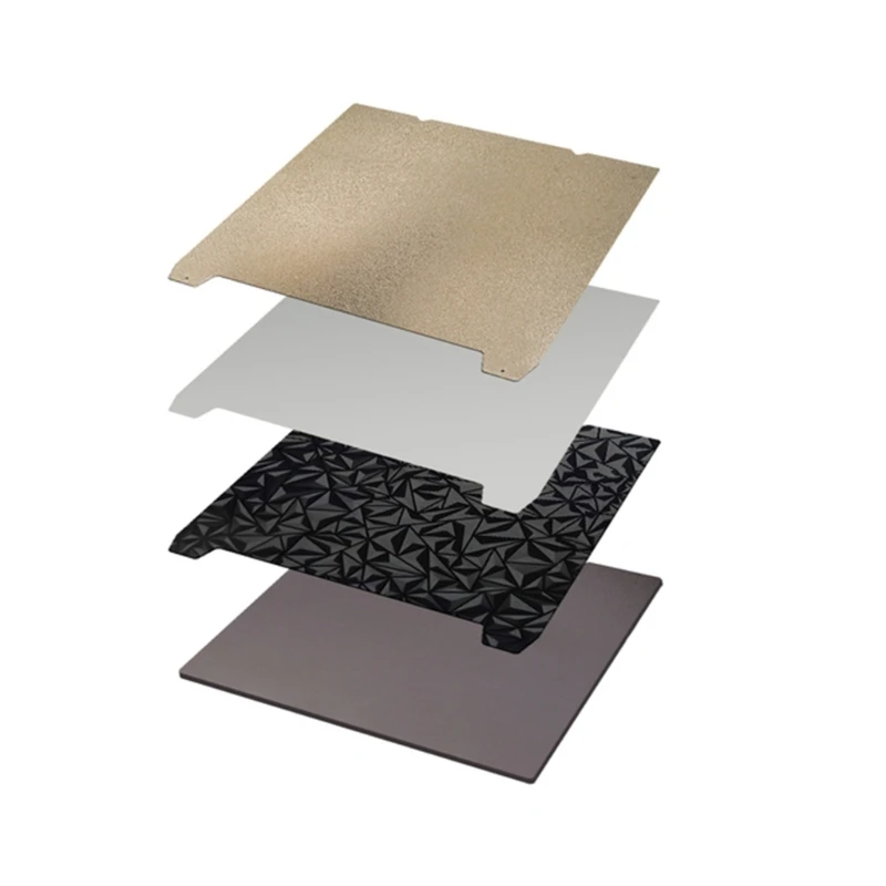 CrealityK1 업그레이드 가열 침대 시트 PEO/PEI 235X235mm Ender3S1/S1Pro J60A 용 양면 빌드 플레이트 마그네틱베이스
