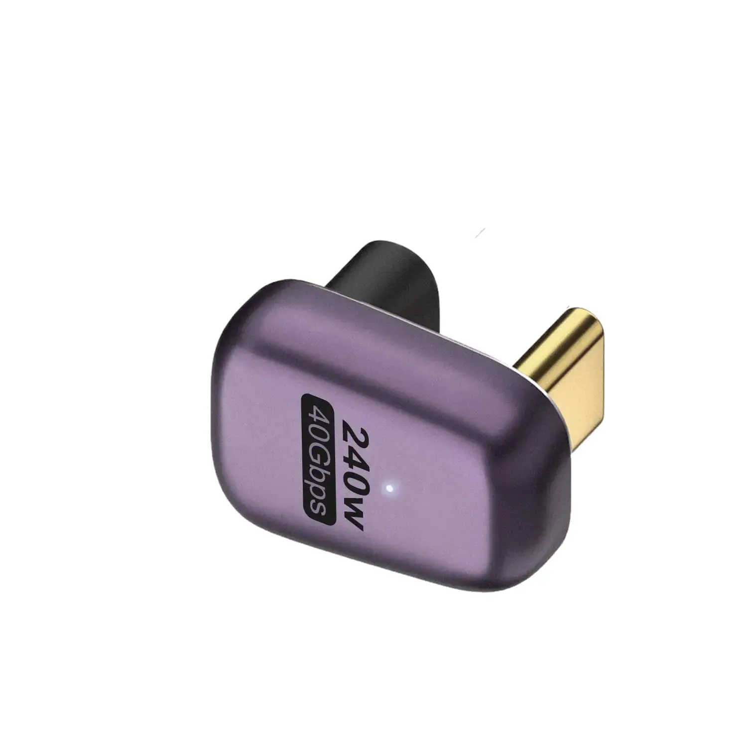 Cable Matters 40Gbps confezione da 2 adattatore USB C 180° a U angolato Cable Matters 40Gbps confezione da 2 adattatore USB C 180° a U angolato