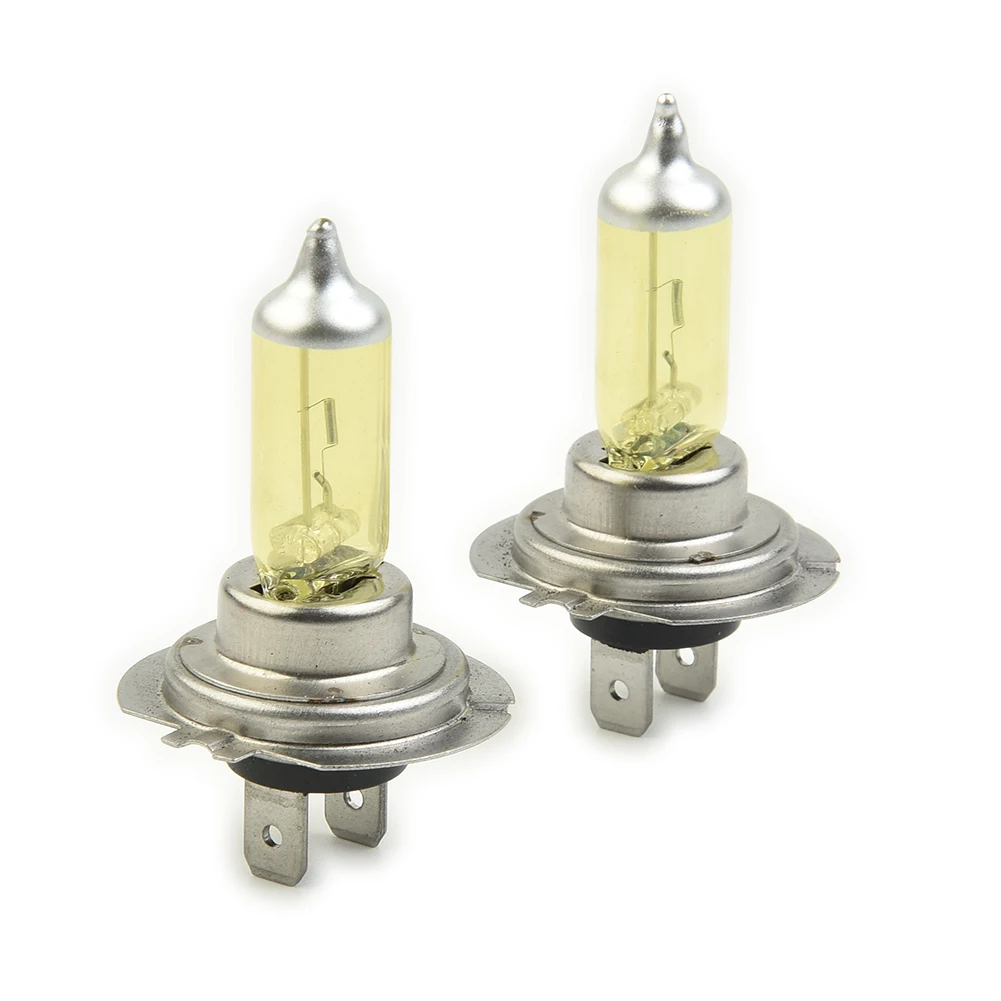 

2pcs H7 Car Super Bright Halogen Headlight Bulb 12V 55W Energy Saving Durable For Car Headlight Replacement Bulb Accessories