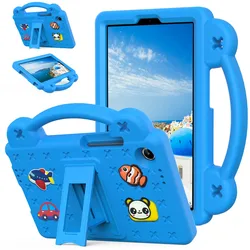 EVA Bracket Protective Case with Vertical Handheld Cover - Lenovo Tab K9 2025 (Sky Blue)