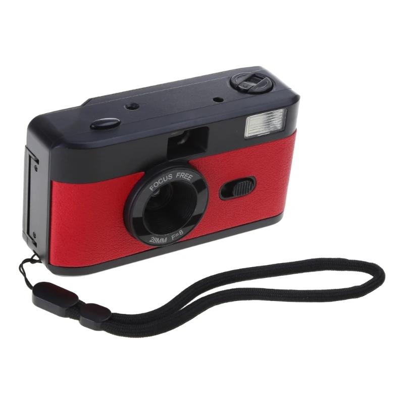 L43D 아날로그 사진의 매력을 담은 세련된 플래시 탑재 35mm 필름 카메라