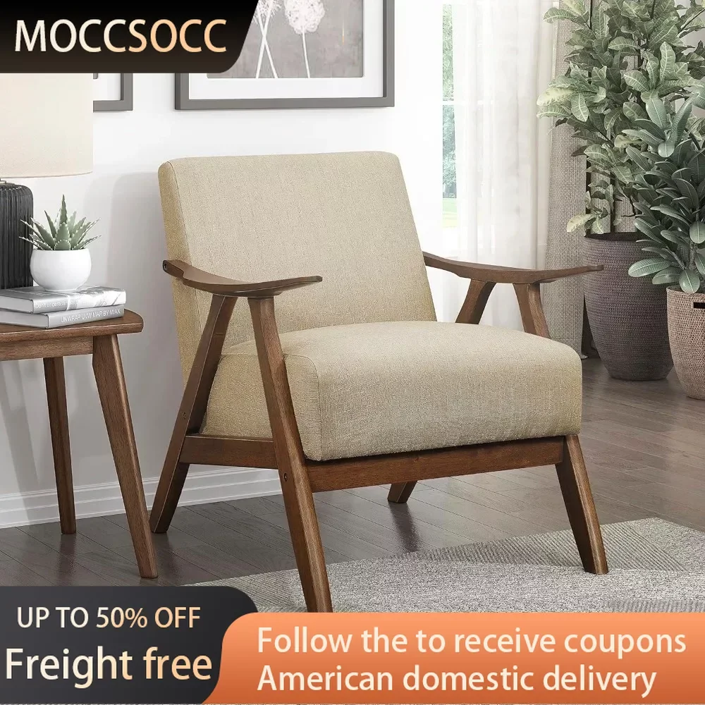 

Кресло-качалка с подлокотниками для отдыха, деревянные кресла-качалки для гостиной, коричневое кресло для отдыха без перевозки груза, кресло-качалка для односпальной кровати, мебель