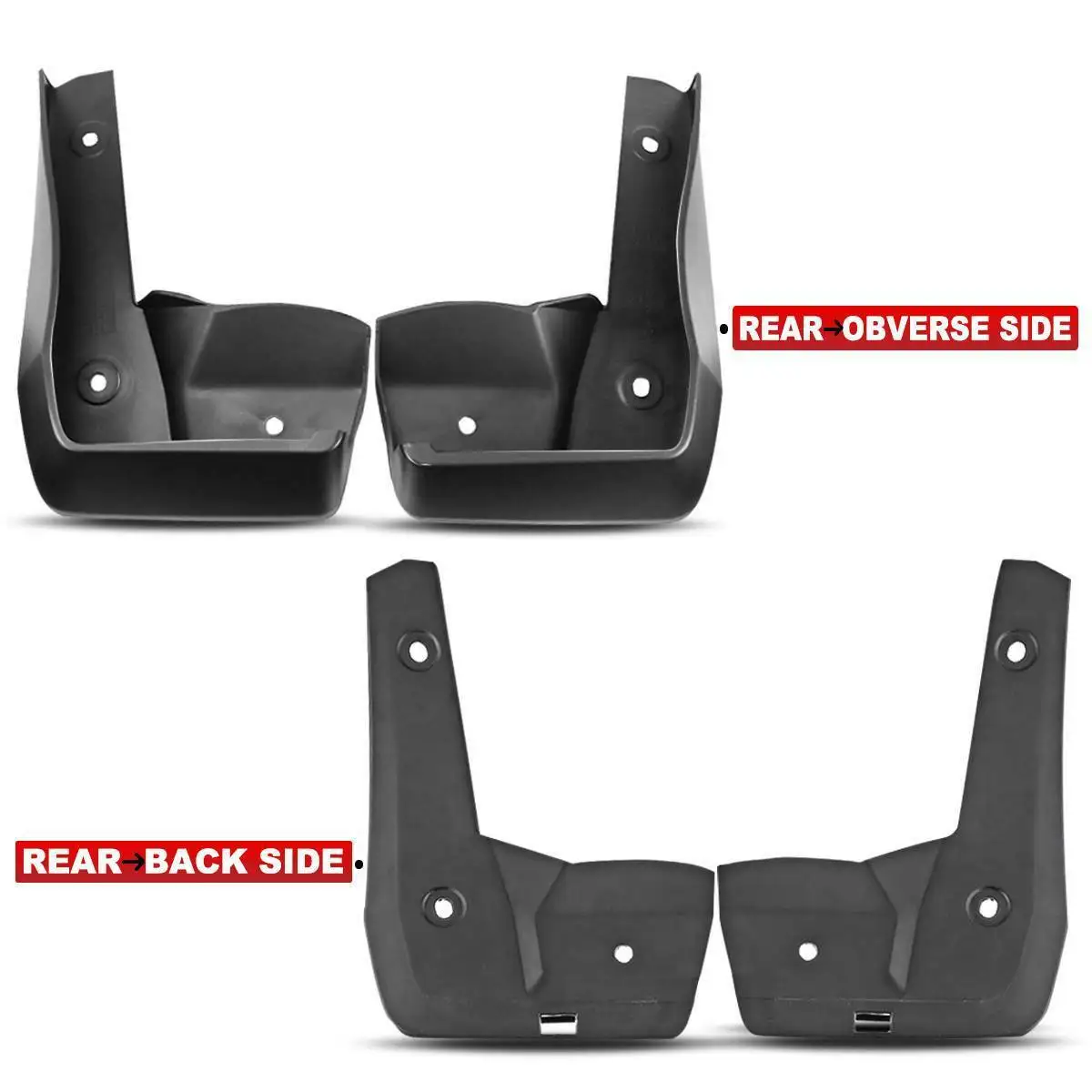 4Pcs Splash Guards Mud Flaps Mudguards for Honda Accord 2018 2019 2020