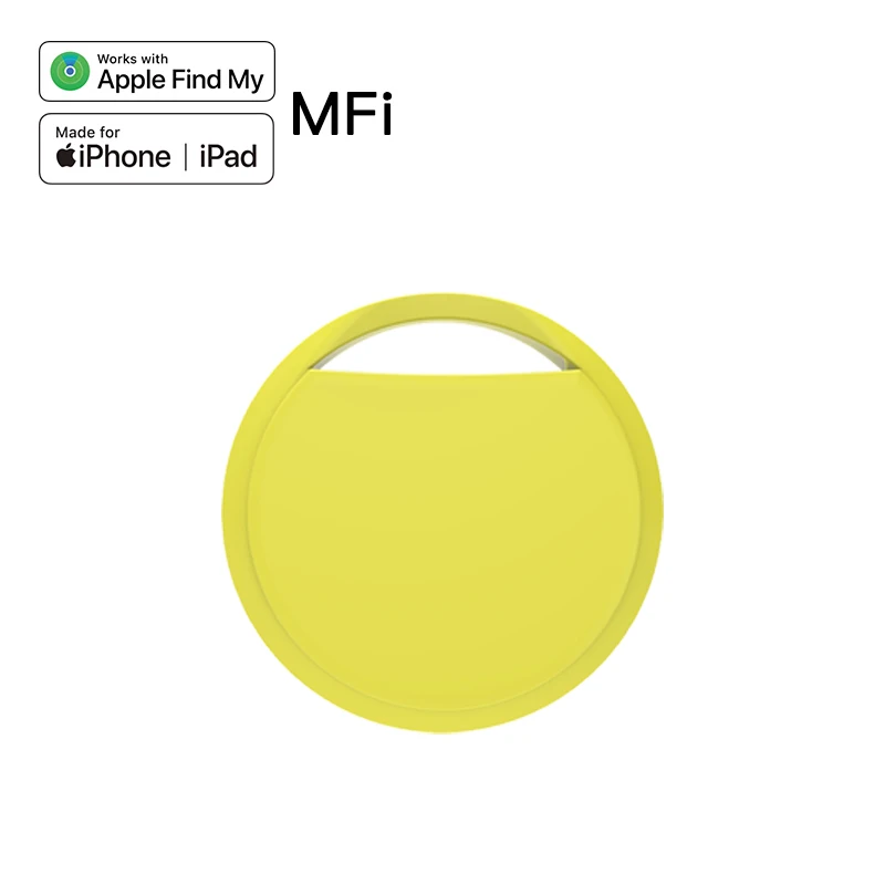 Bluetooth GPS Tracker for Personal Items and Pets - Anti-Lose Locator with iOS Find My App Compatibility