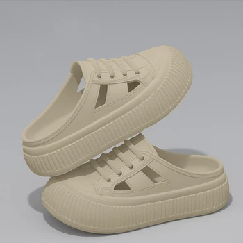 Eyriphy 2025 Summer New Women's Cave Shoes Comfortable Soft Sandals Breathable Non-slip Sandals EVA Thick-soled Sandals Women 1