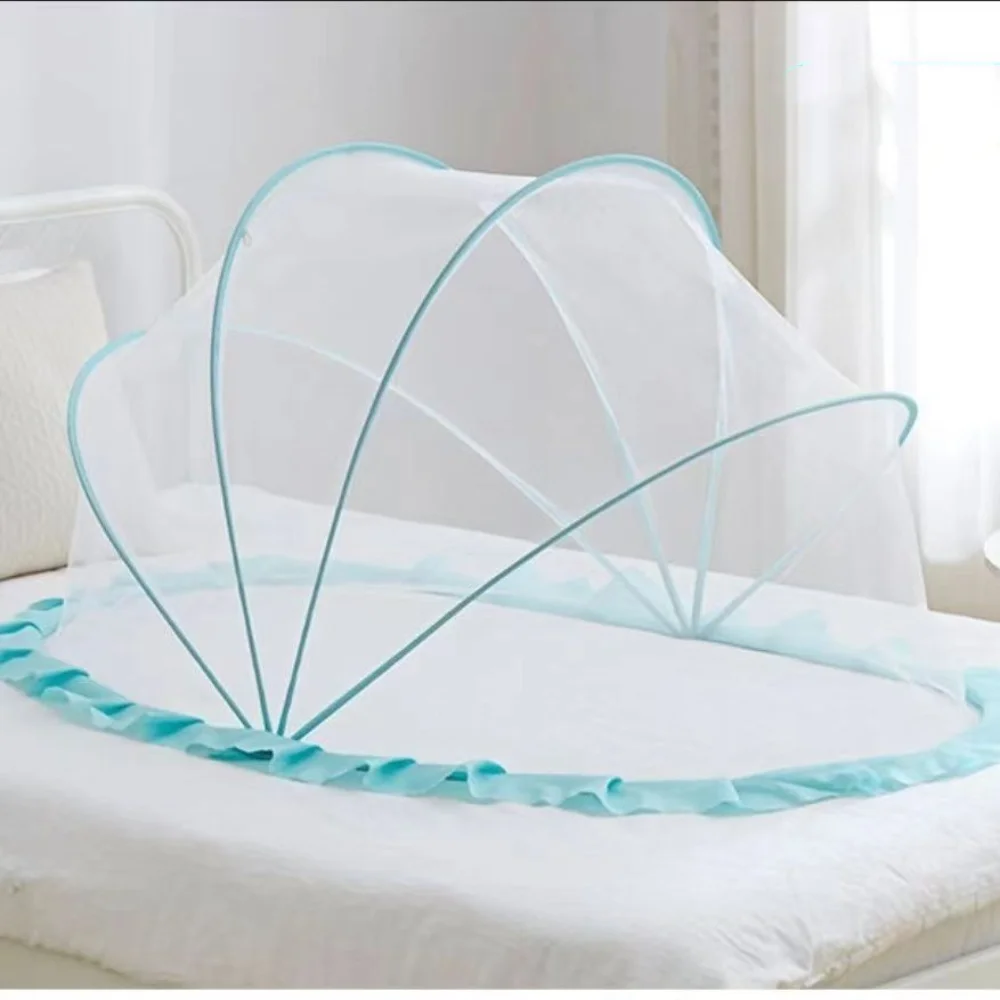 New Foldable Bed Mosquito Net Undecided Baby Accessories Baby Canopy Yurt Sunshade Plastics Mosquito Cover 2