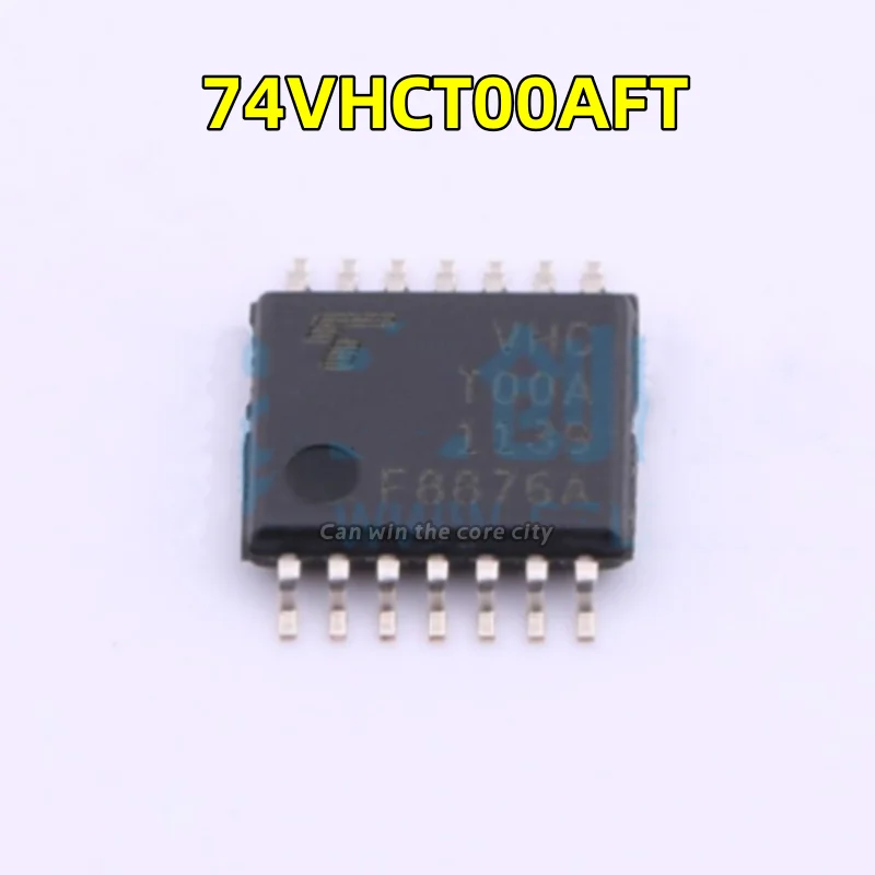 

1-100 PCS/LOT New 74VHCT00AFT screen printed VHCT00A package: TSSOP-14 logic chip, original in stock