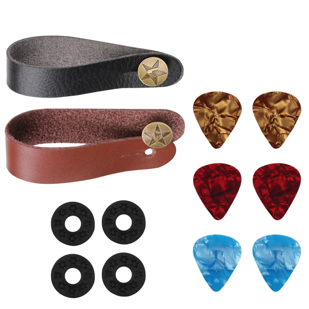 

Headstock Strap Set Headband Kit Guitar Supplies Celluloid Tools Non-slip Buckle