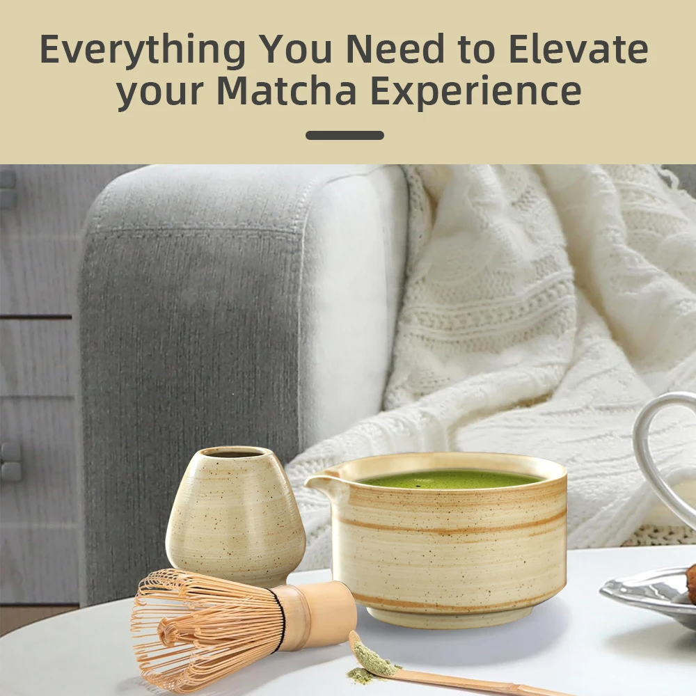 Japanese Matcha Whisk Stand Tea Ceremony Matcha Bowl Bamboo Whisk Grinder Brushes Tea Tools Holder Accessories matcha tea tools